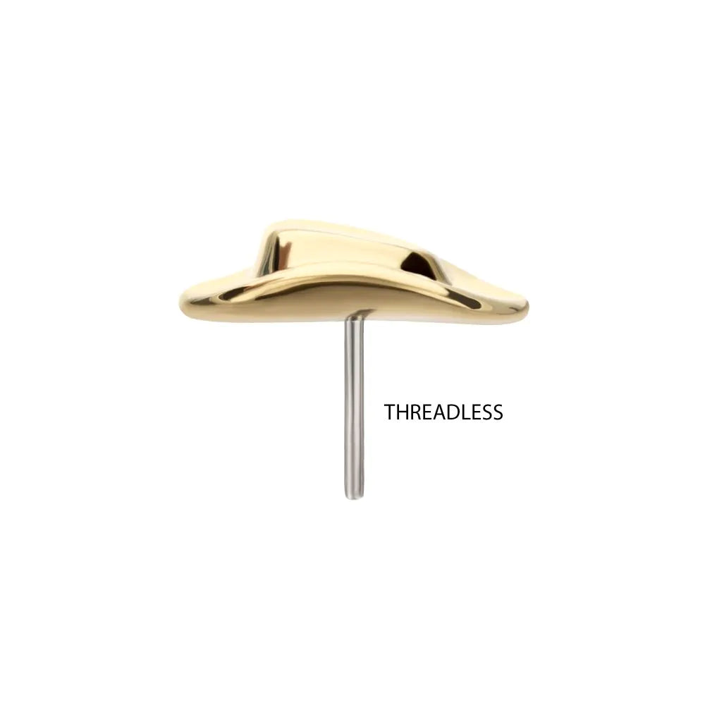 14k Gold Cowboy Hat