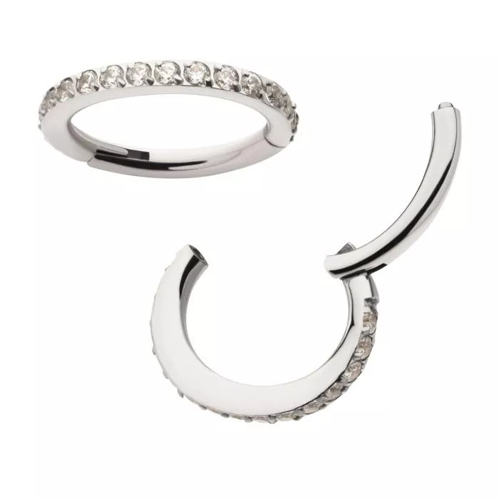 Outward-Facing Gem Oval Clicker