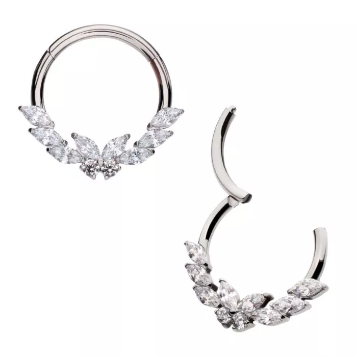 Butterfly Swarovski® Clicker