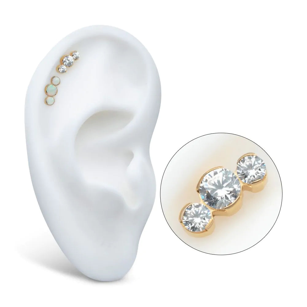 Triple Semi-Bezel Cluster