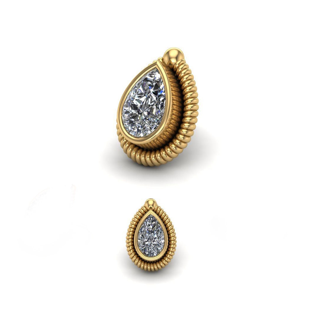 Twisted Pear Bezel