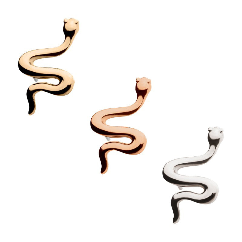 14k Gold Snake