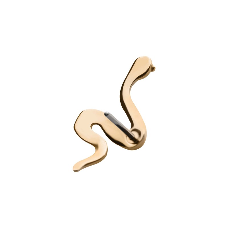 14k Gold Snake