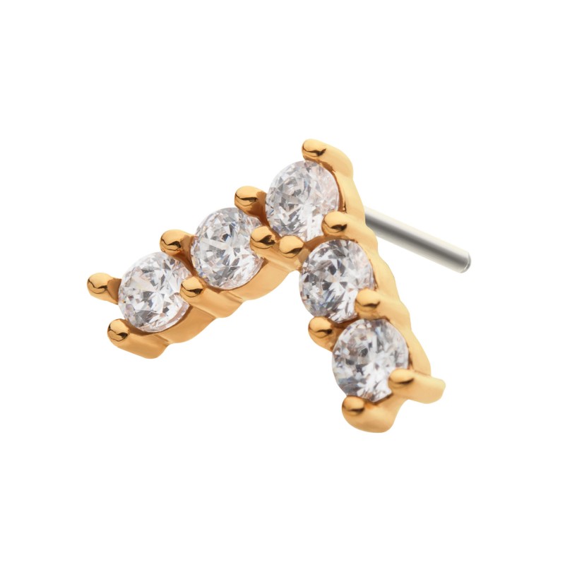 14k Gold Chevron