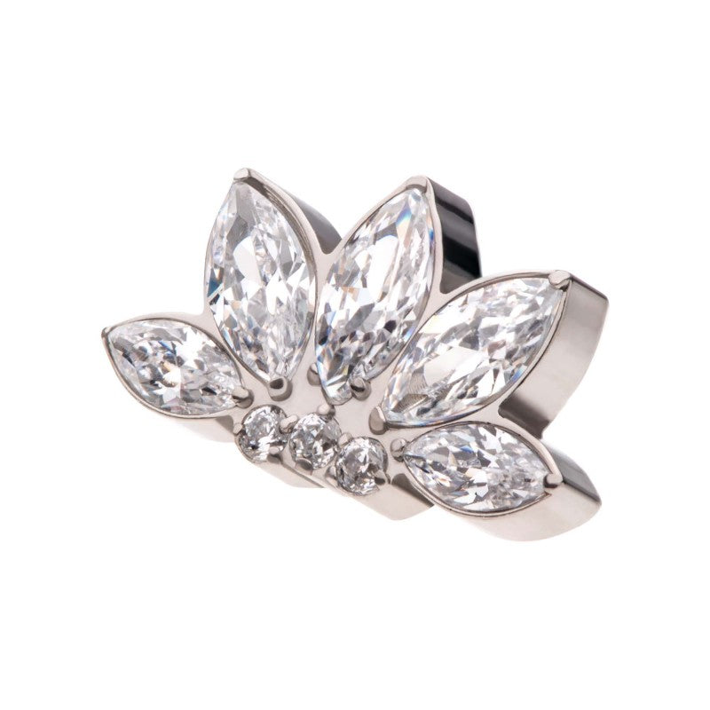 8-Gem Marquise Swarovski® Cluster