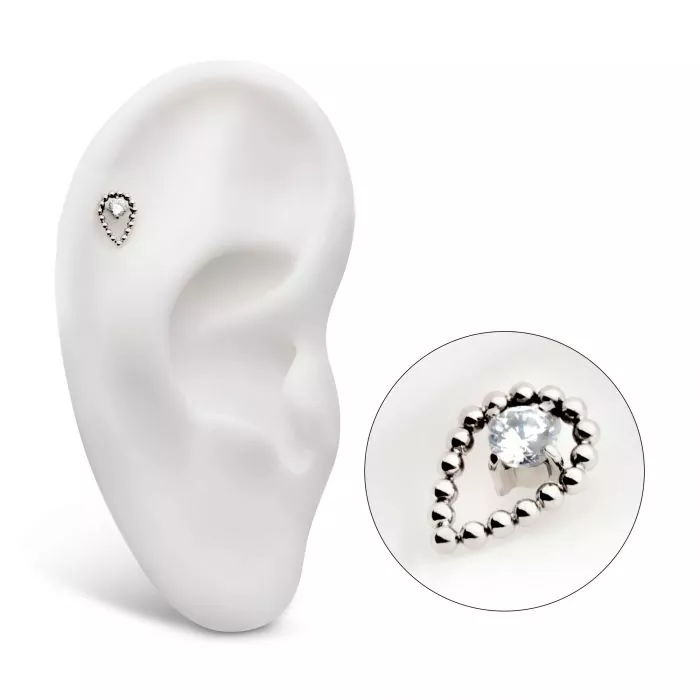 Hollow Teardrop