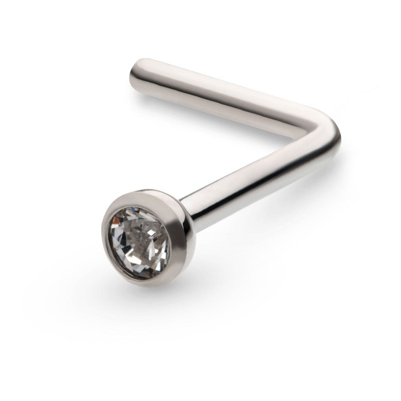 L-Bend Nostril Pin
