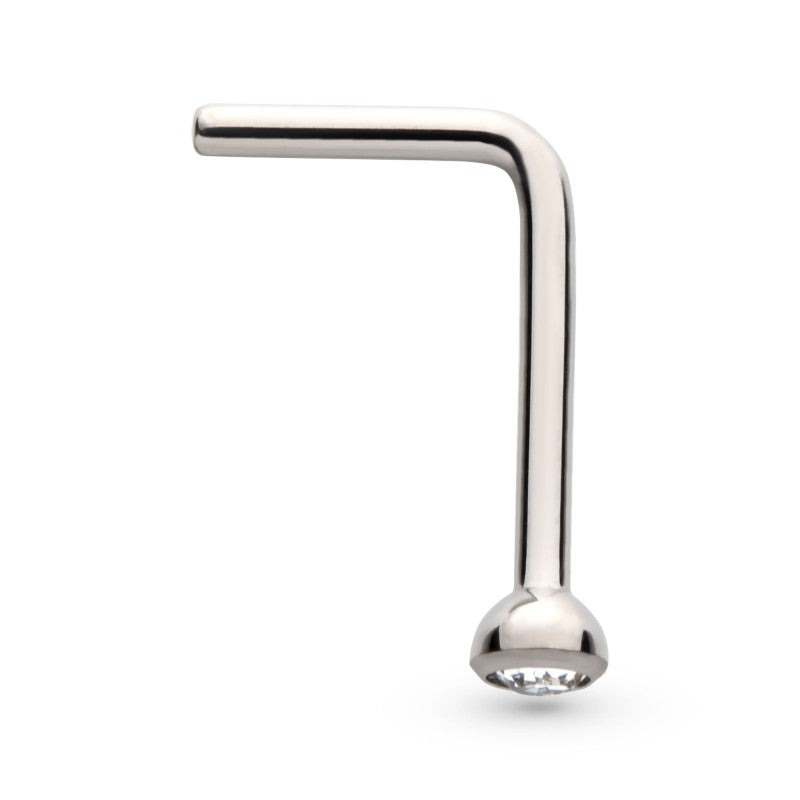 L-Bend Nostril Pin