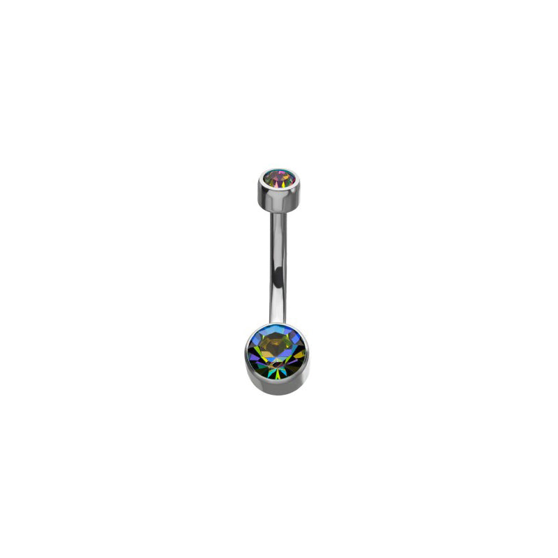Bezel Navel Barbell