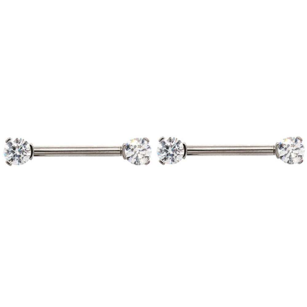 Prong Nipple Barbell