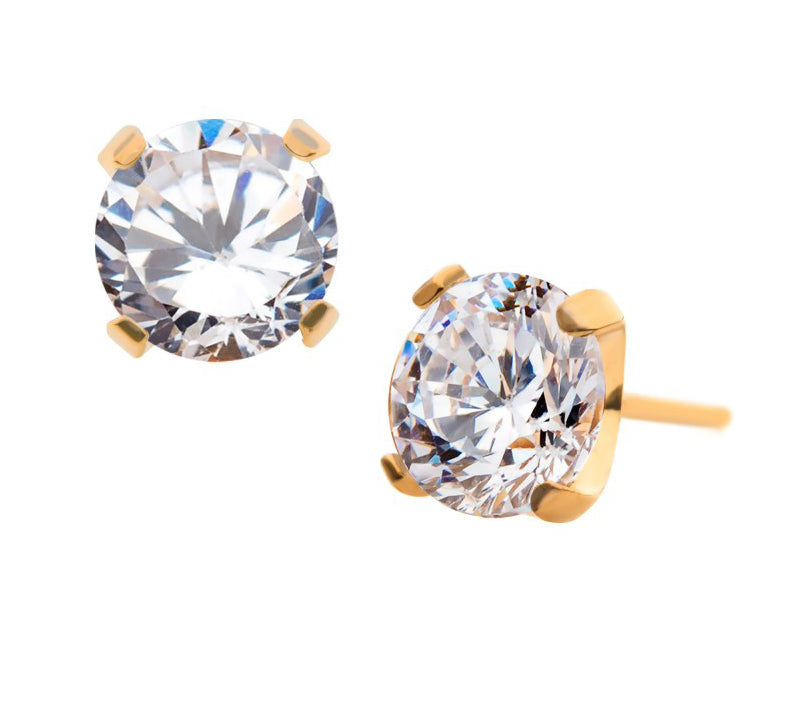 24k Gold Prong-Set Swarovski®