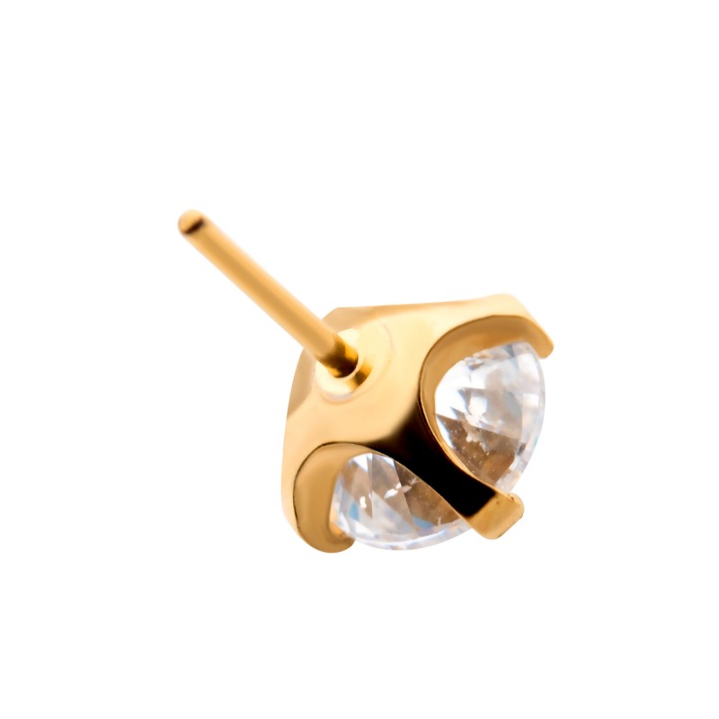 24k Gold Prong-Set Swarovski®