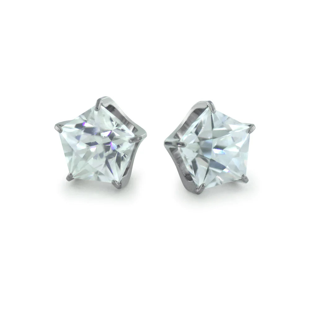 Pentagon Prong-Set Single Gem