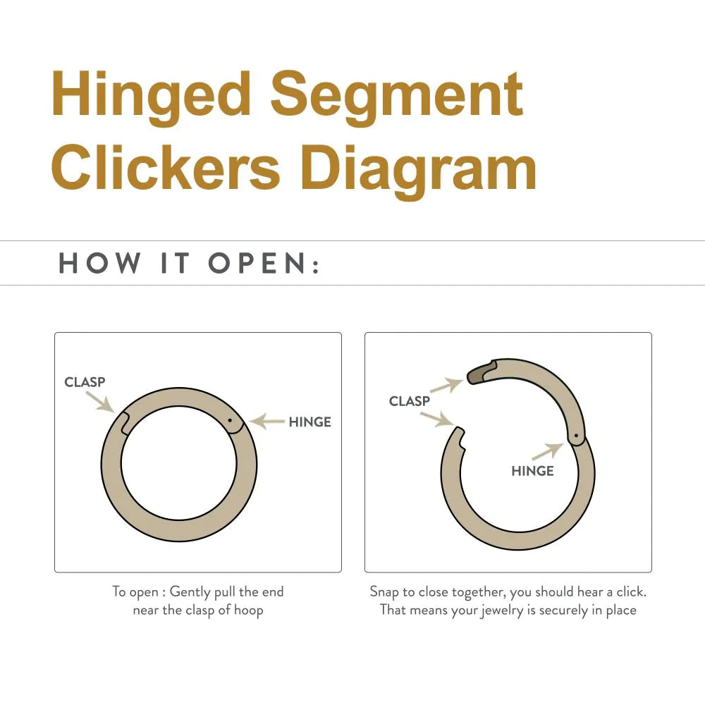 Baguette Crown Swarovski® Clicker