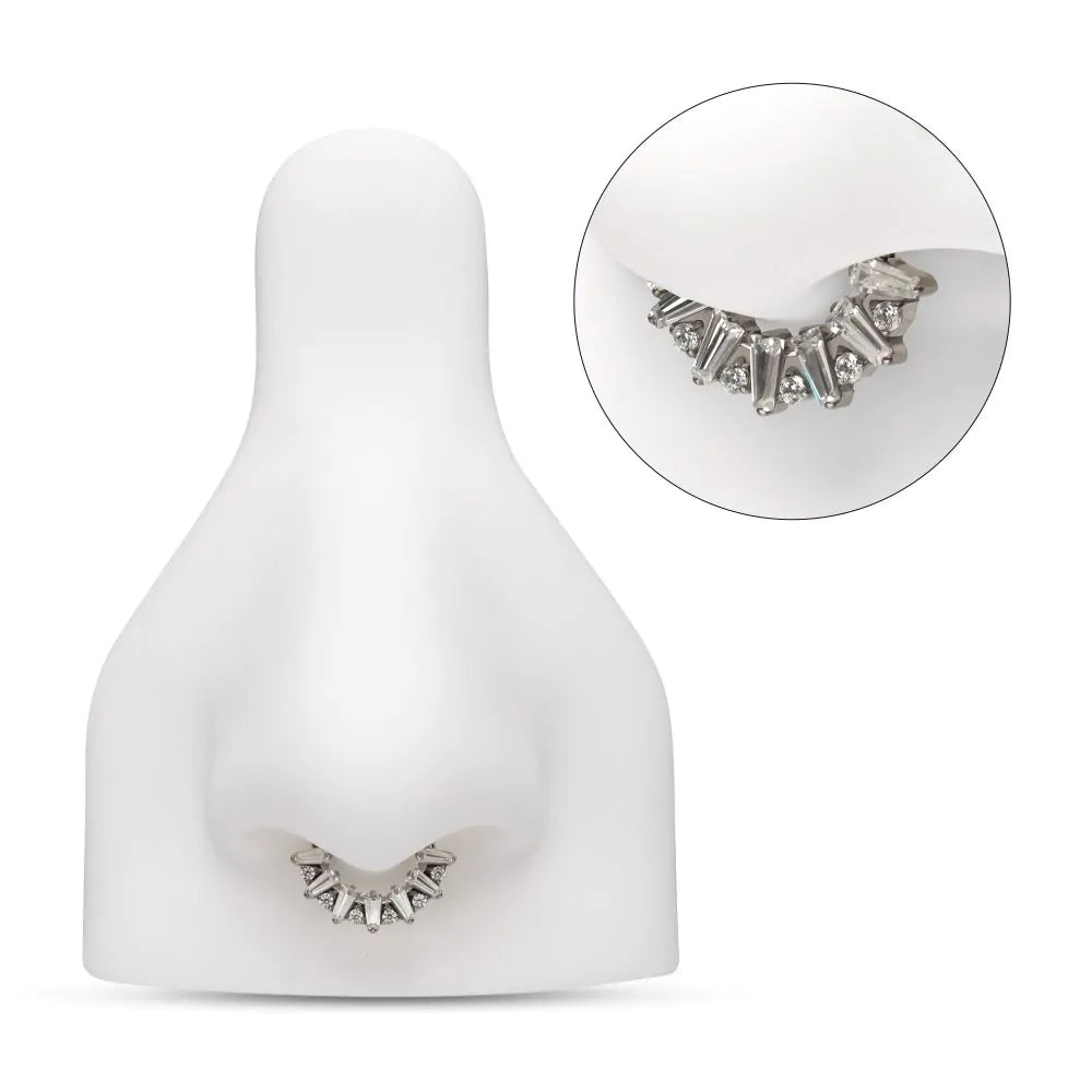 Baguette Crown Swarovski® Clicker
