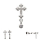 Cross w/ Dangle Gem